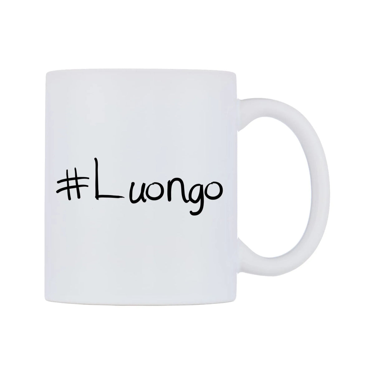 Luongo Mug — mug, left side, on a white background