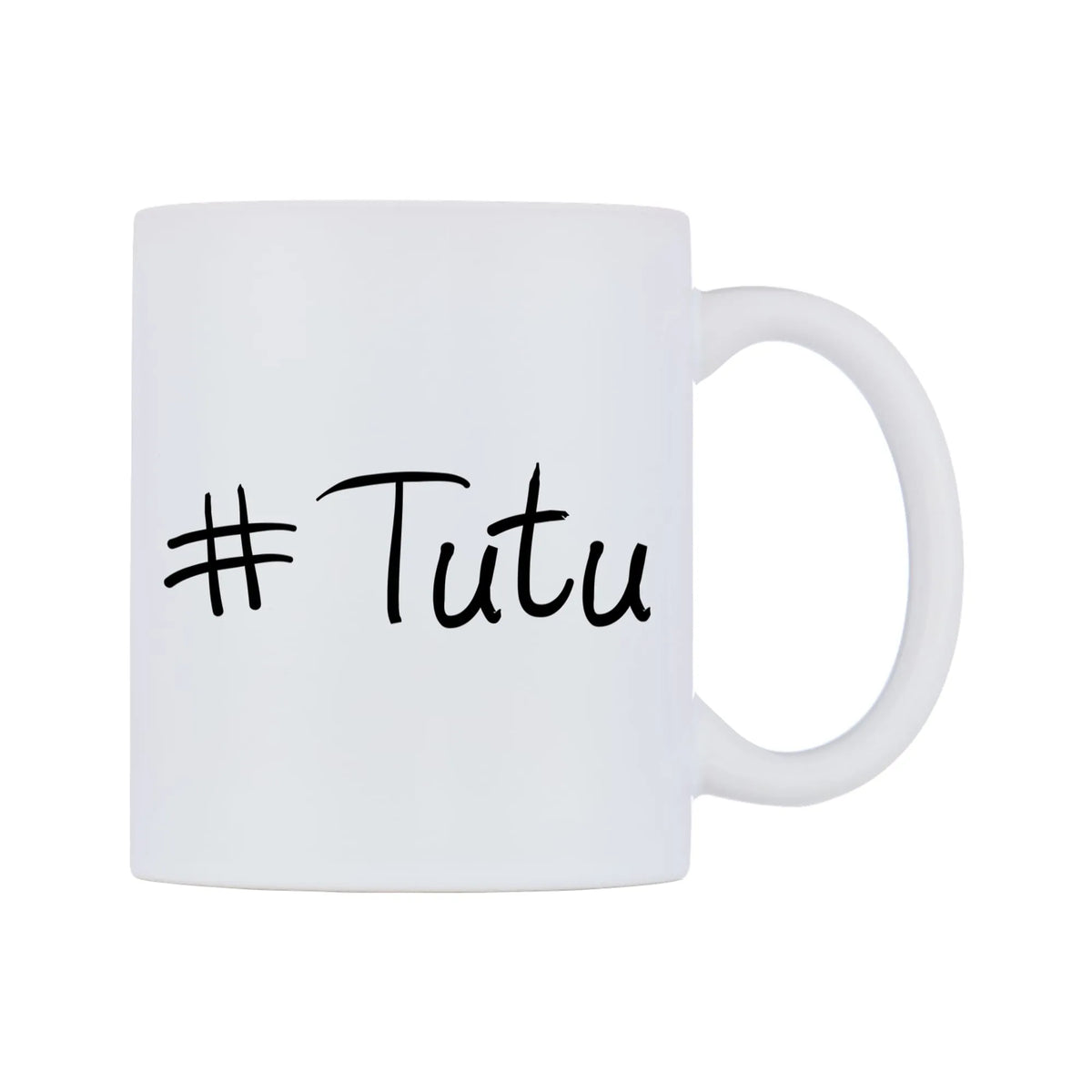 Tutu Mug — mug, left side, on a white background
