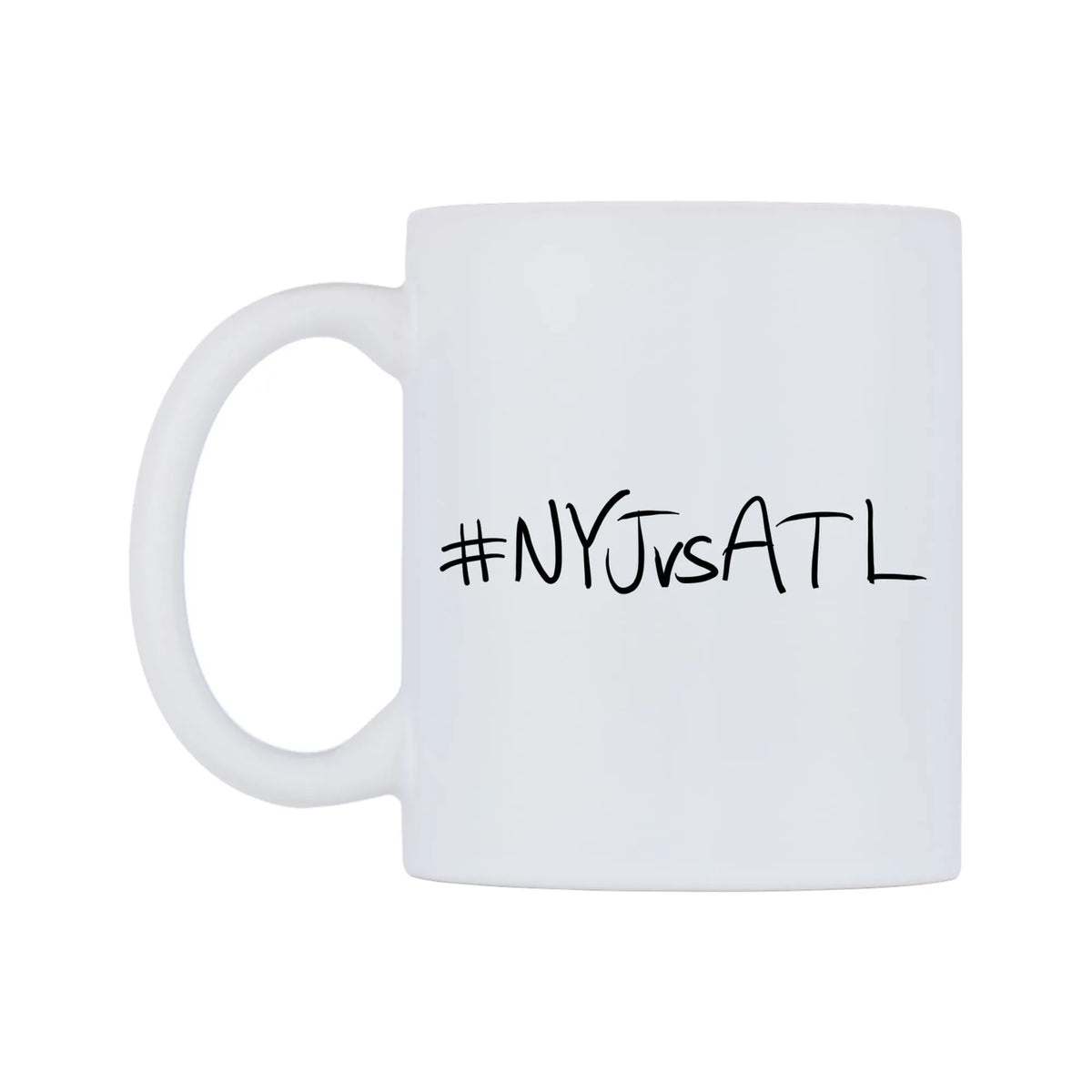 NYJvsATL Mug — mug, right side, on a white background