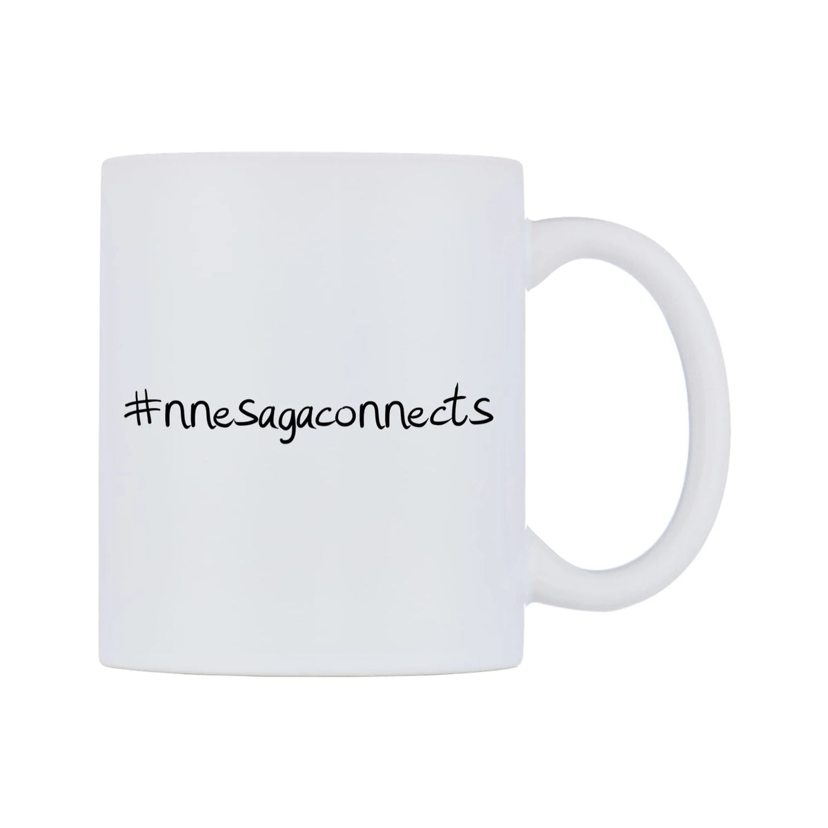 nnesagaconnects Mug — mug, left side, on a white background