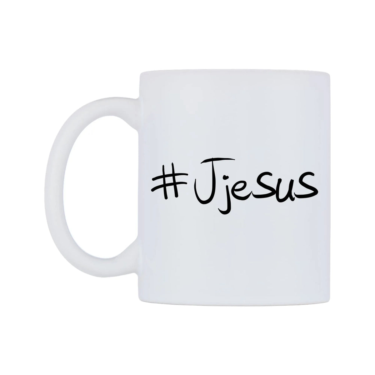 Jjesus Mug — mug, right side, on a white background