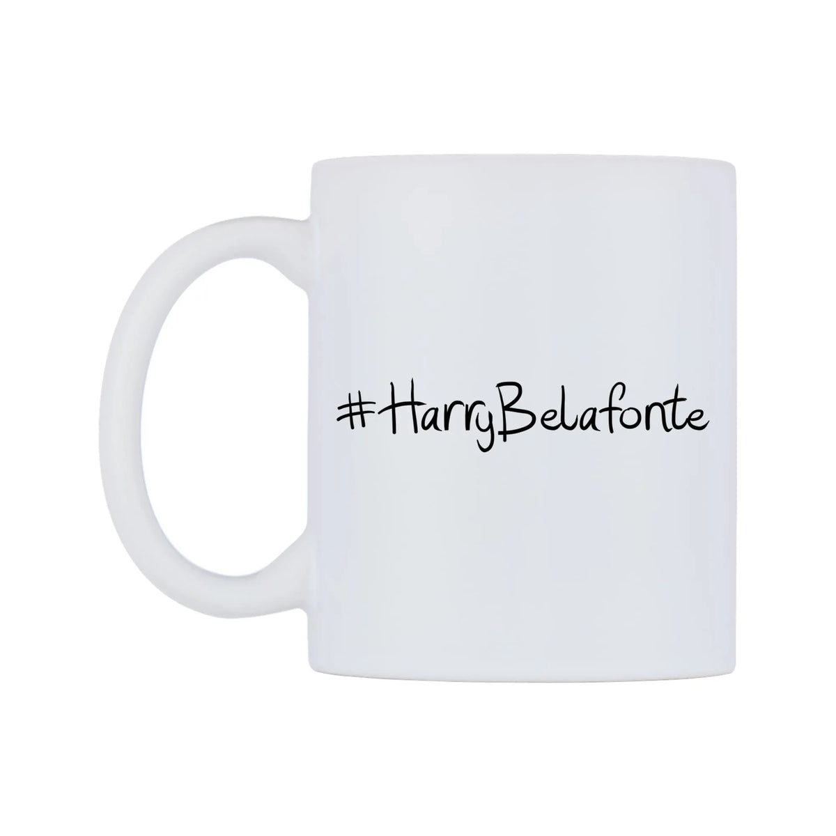 HarryBelafonte Mug — mug, right side, on a white background