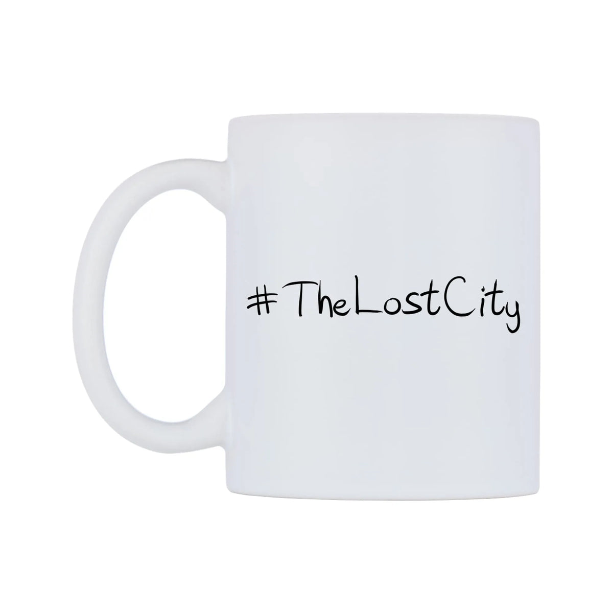 TheLostCity Mug — mug, right side, on a white background