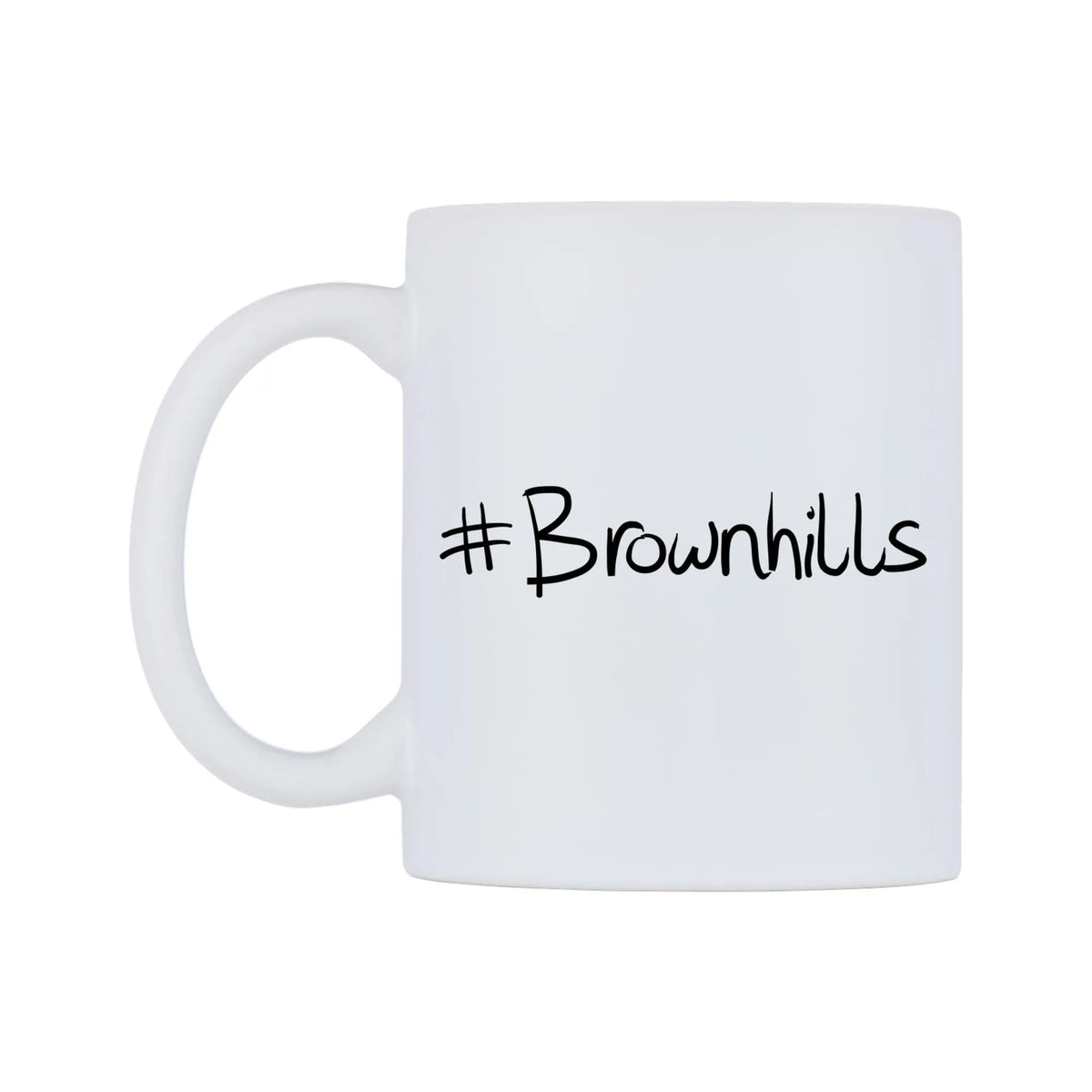 Brownhills Mug — mug, right side, on a white background