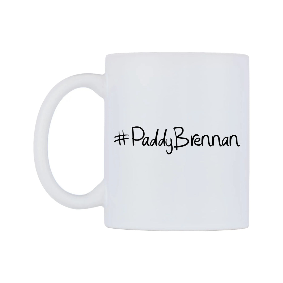 PaddyBrennan Mug — mug, right side, on a white background