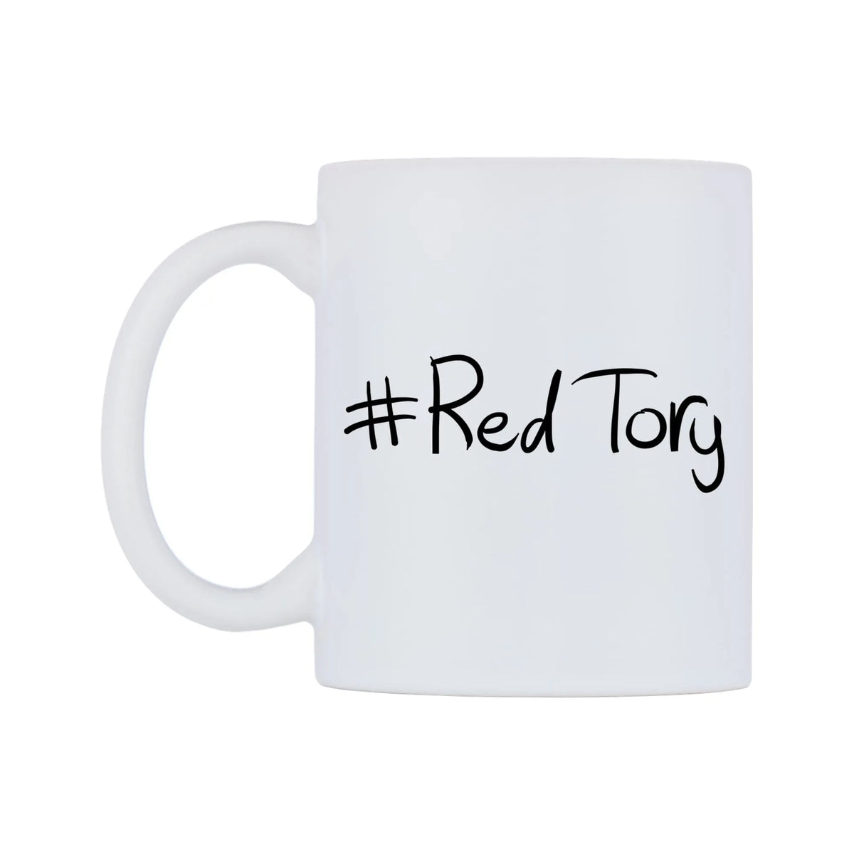 RedTory Mug — mug, right side, on a white background