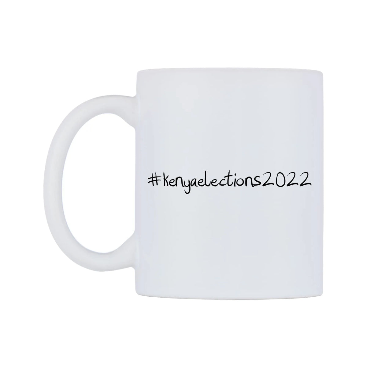 kenyaelections2022 Mug — mug, right side, on a white background