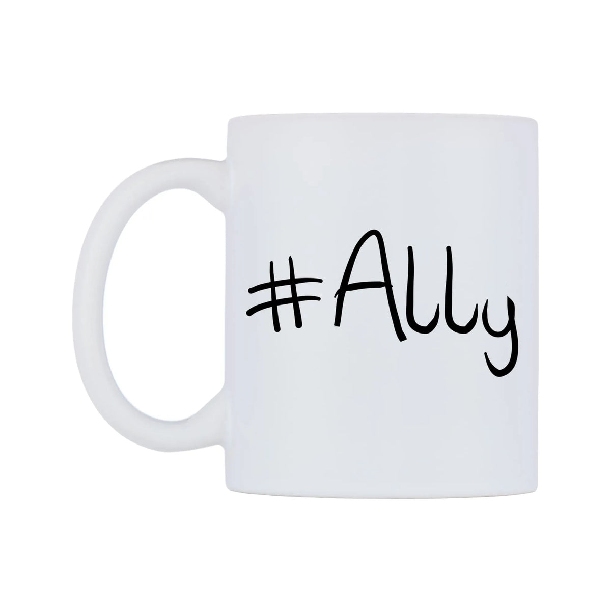 Ally Mug — mug, right side, on a white background