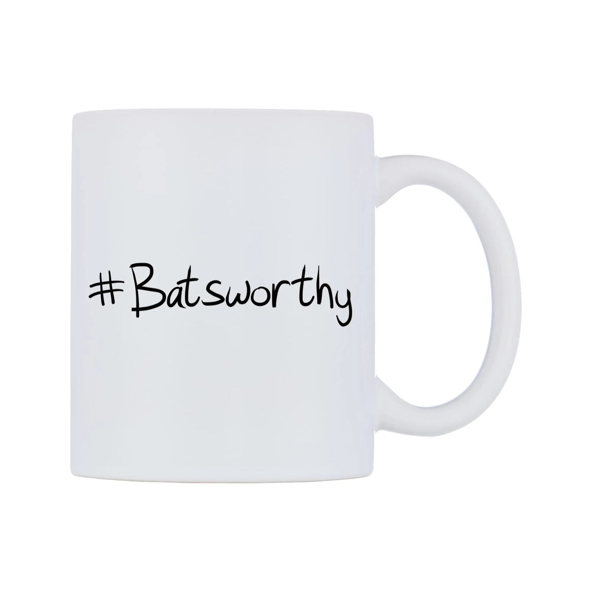 Batsworthy Mug — mug, left side, on a white background