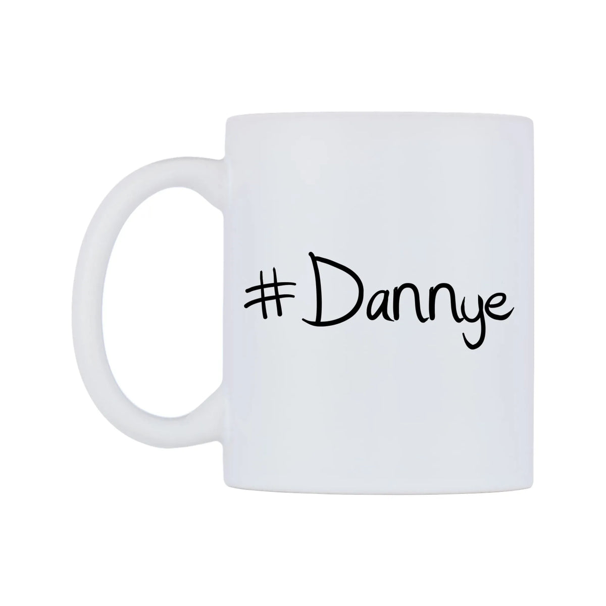 Dannye Mug — mug, right side, on a white background