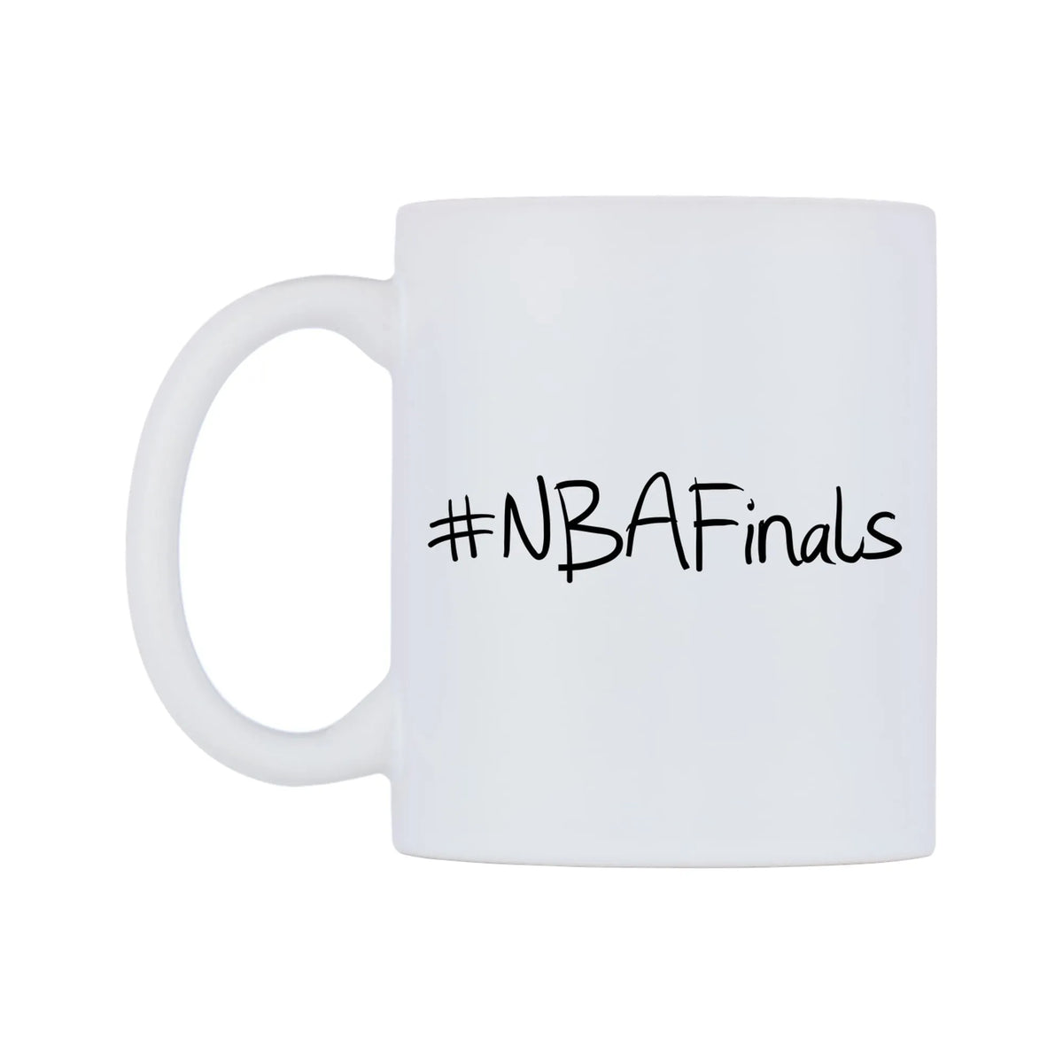 NBAFinals Mug — mug, right side, on a white background