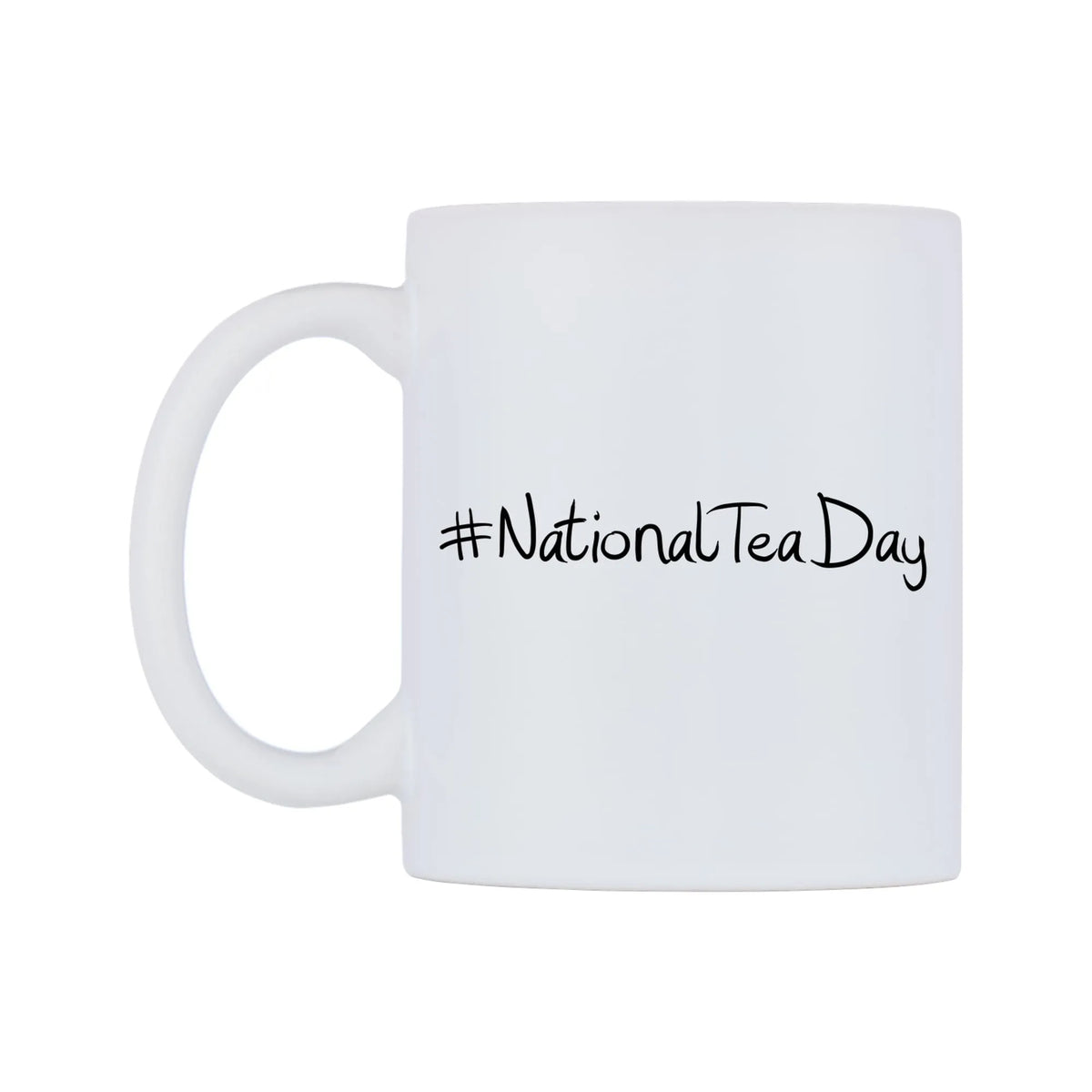 NationalTeaDay Mug — mug, right side, on a white background