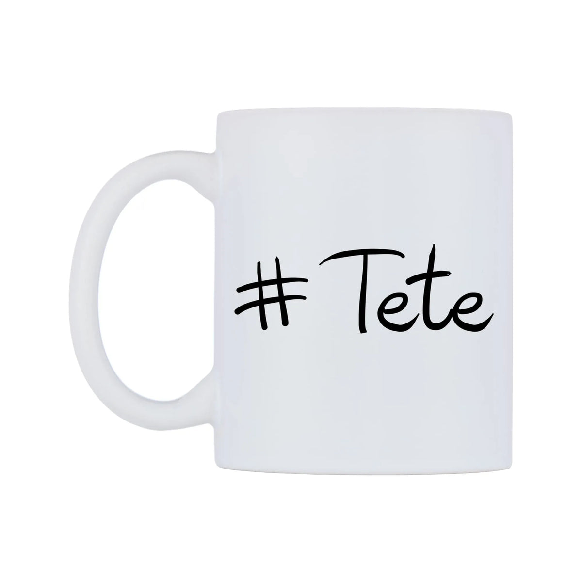 Tete Mug — mug, right side, on a white background