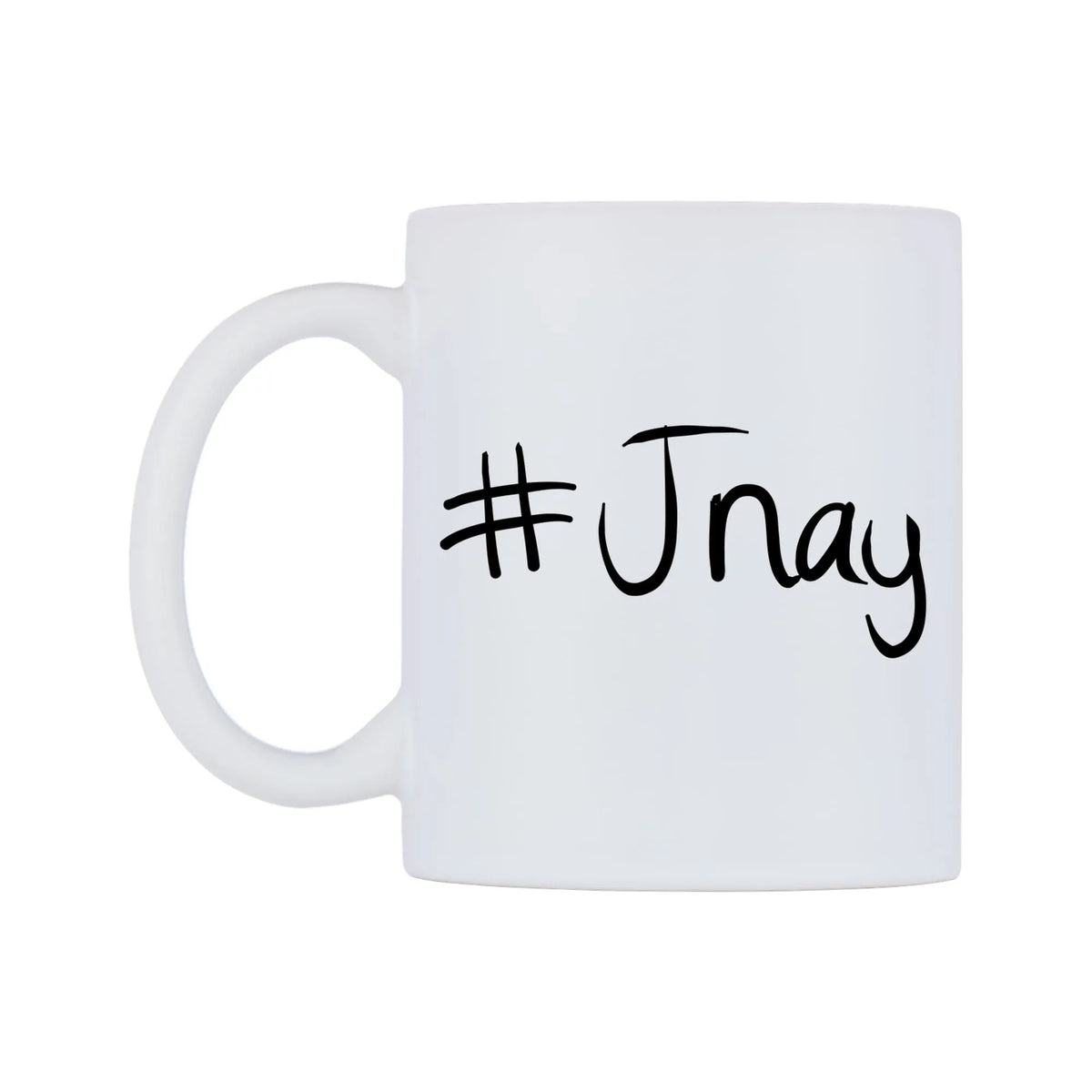 Jnay Mug — mug, right side, on a white background