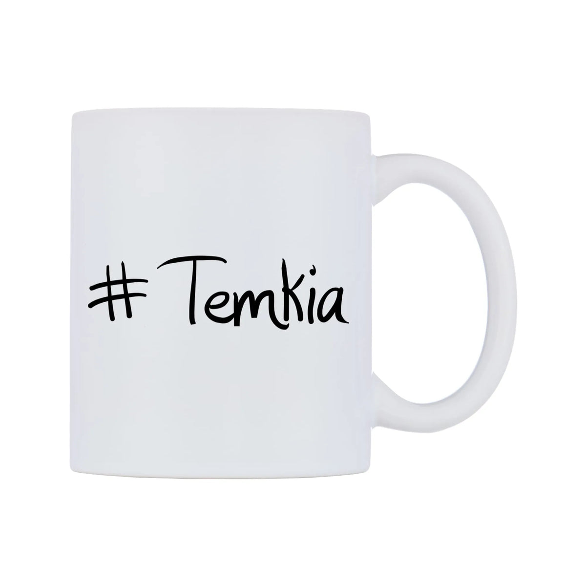 Temkia Mug — mug, left side, on a white background