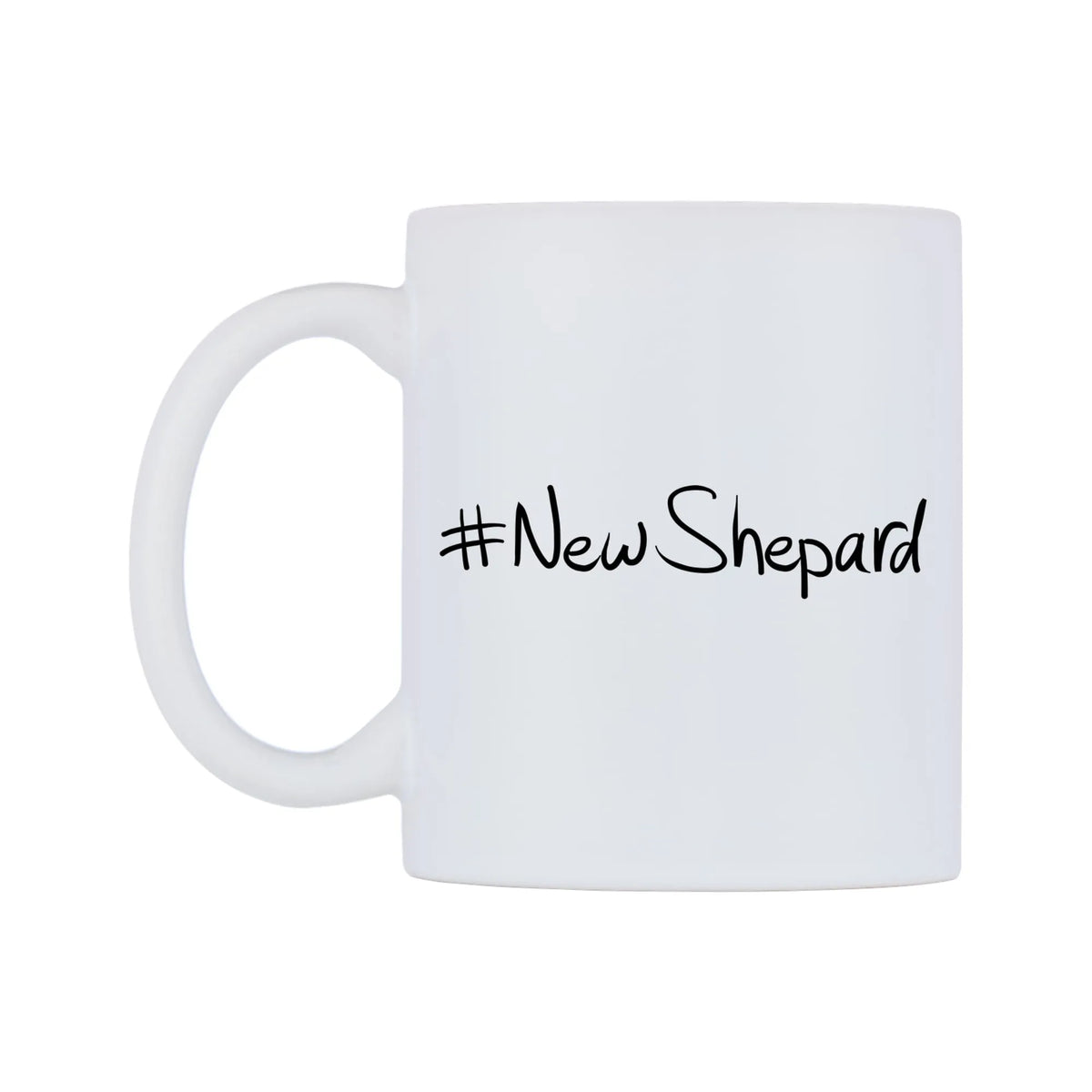 NewShepard Mug — mug, right side, on a white background