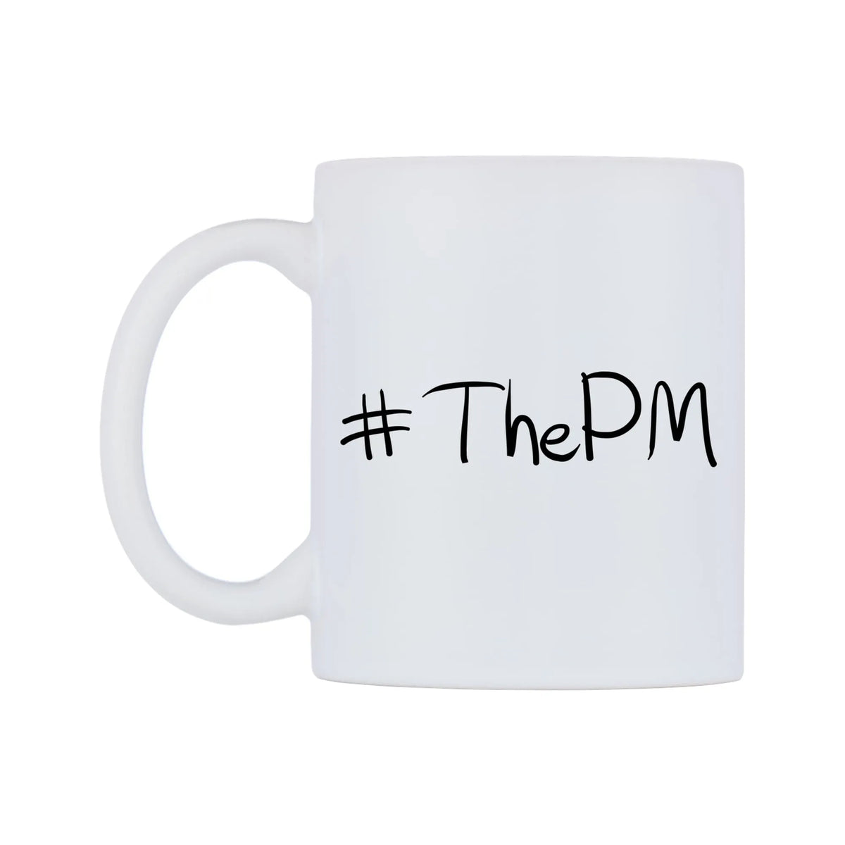 ThePM Mug — mug, right side, on a white background