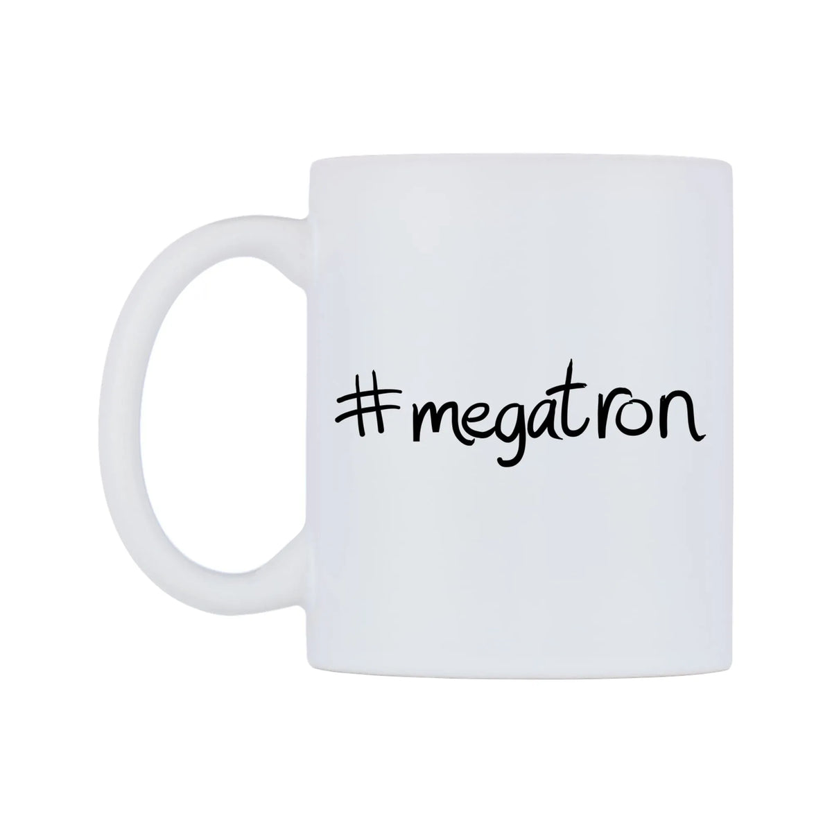 megatron Mug — mug, right side, on a white background