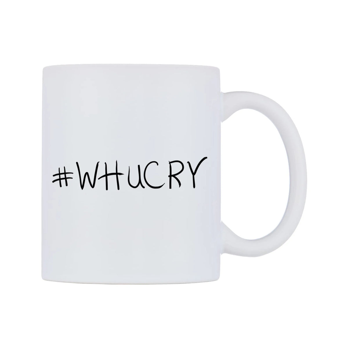 WHUCRY Mug — mug, left side, on a white background