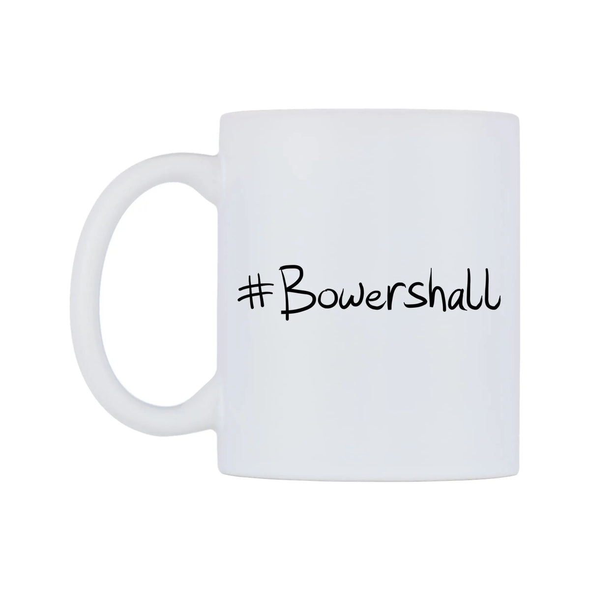 Bowershall Mug — mug, right side, on a white background