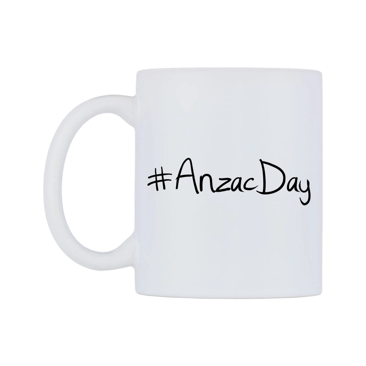 AnzacDay Mug — mug, right side, on a white background