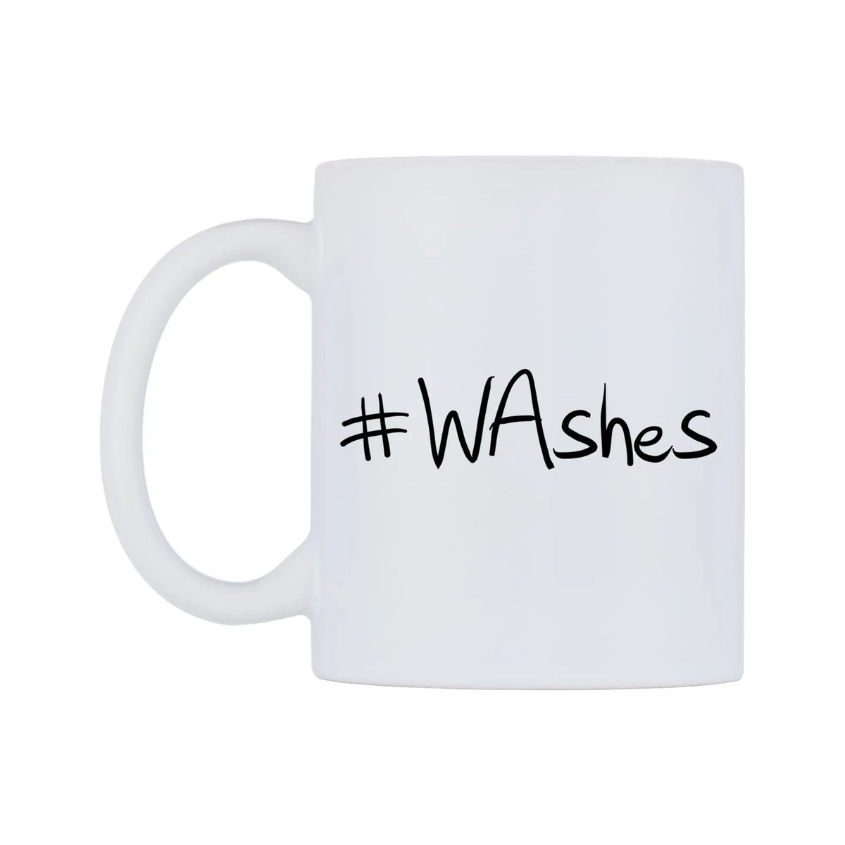 WAshes Mug — mug, right side, on a white background