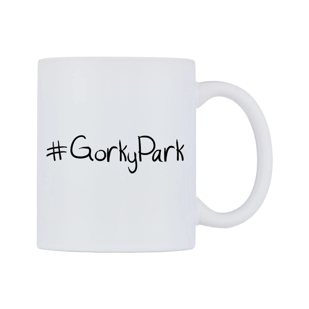 GorkyPark Mug — mug, left side, on a white background