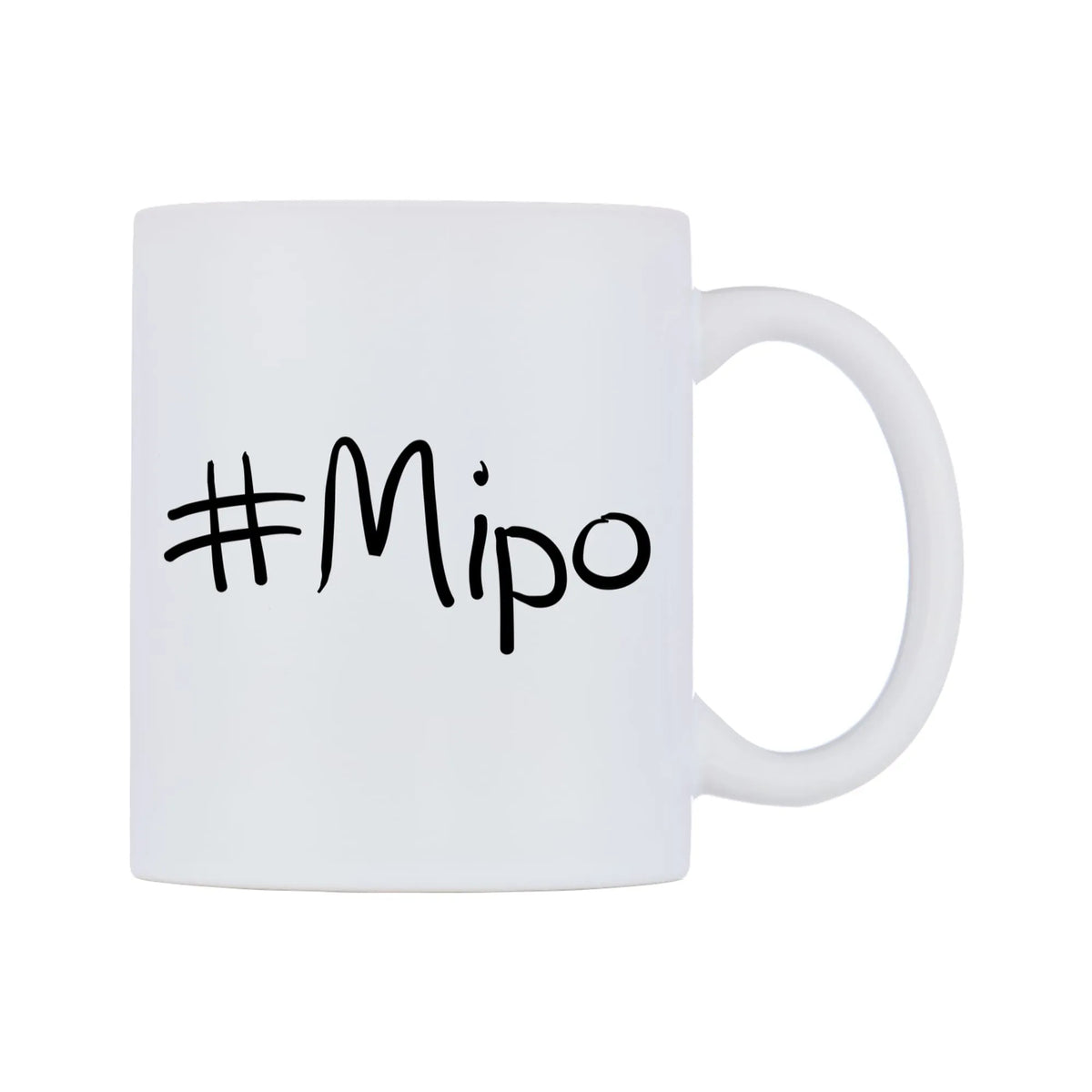 Mipo Mug — mug, left side, on a white background