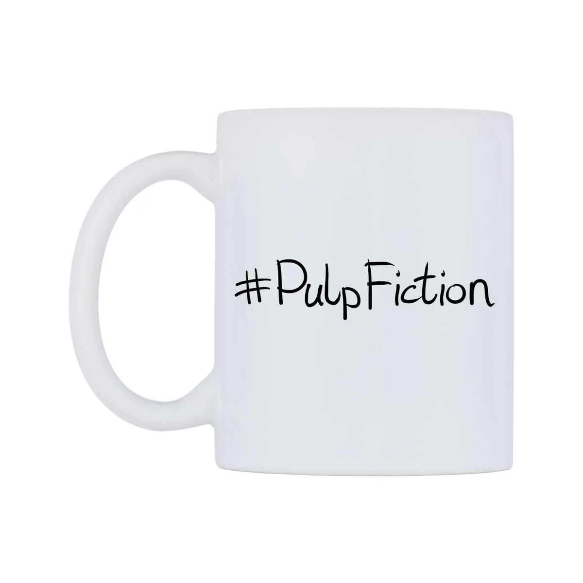 PulpFiction Mug — mug, right side, on a white background