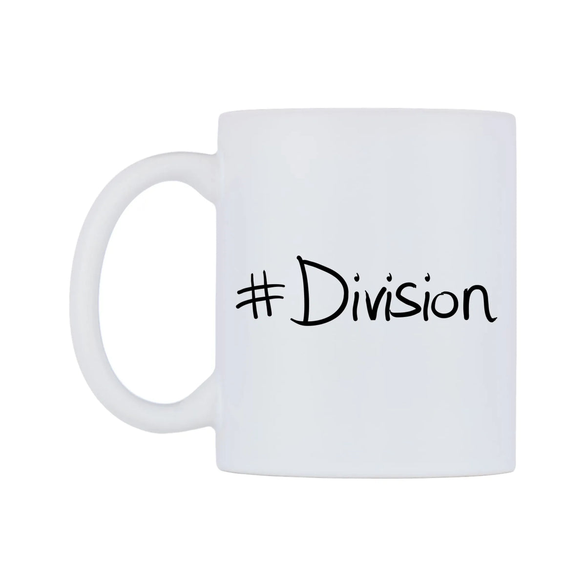 Division Mug — mug, right side, on a white background