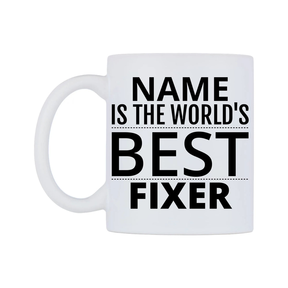 Imaginary Friends are People Too! Mug — white 11oz gloss mug, right side, on a white background