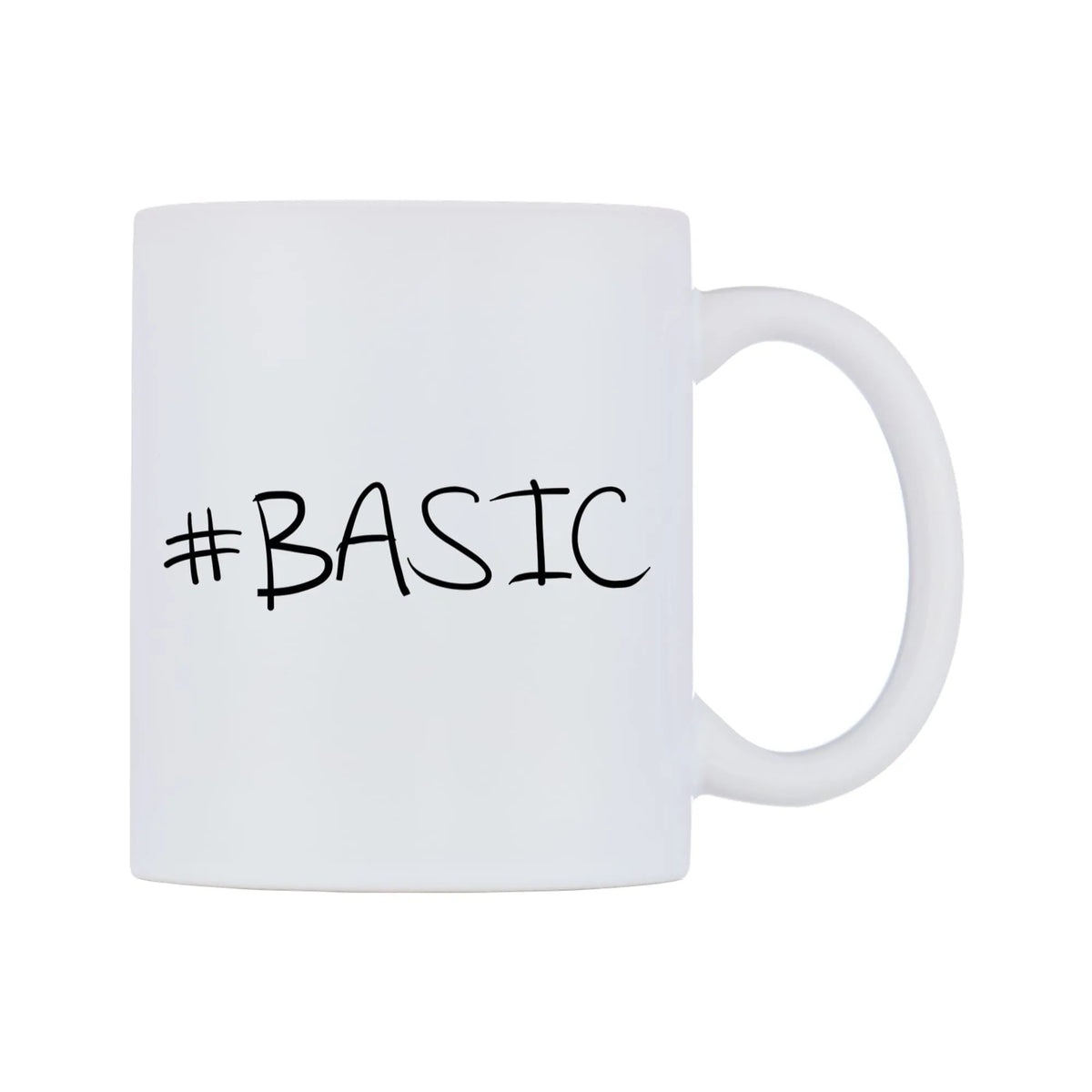 BASIC Mug — mug, left side, on a white background