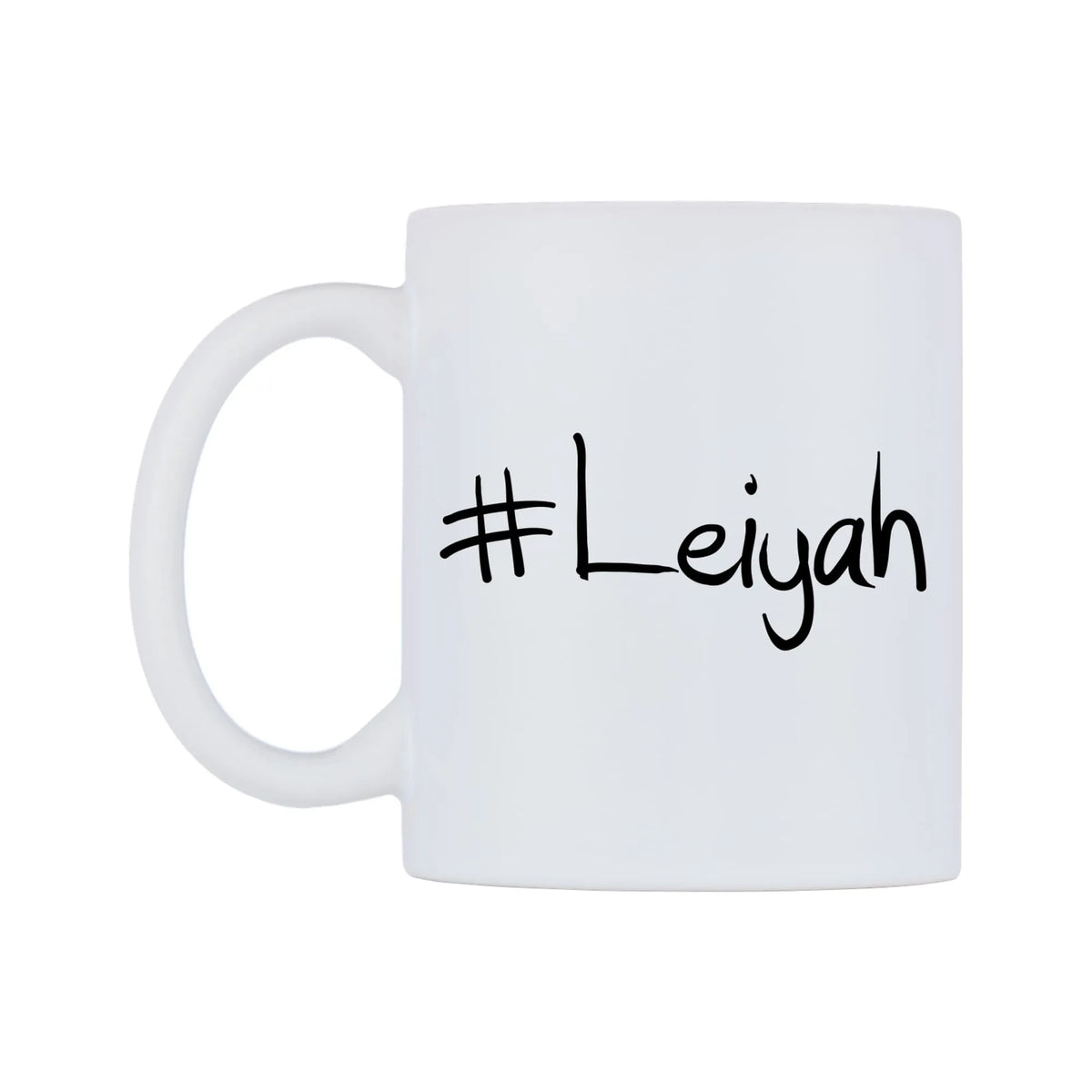 Leiyah Mug — mug, right side, on a white background