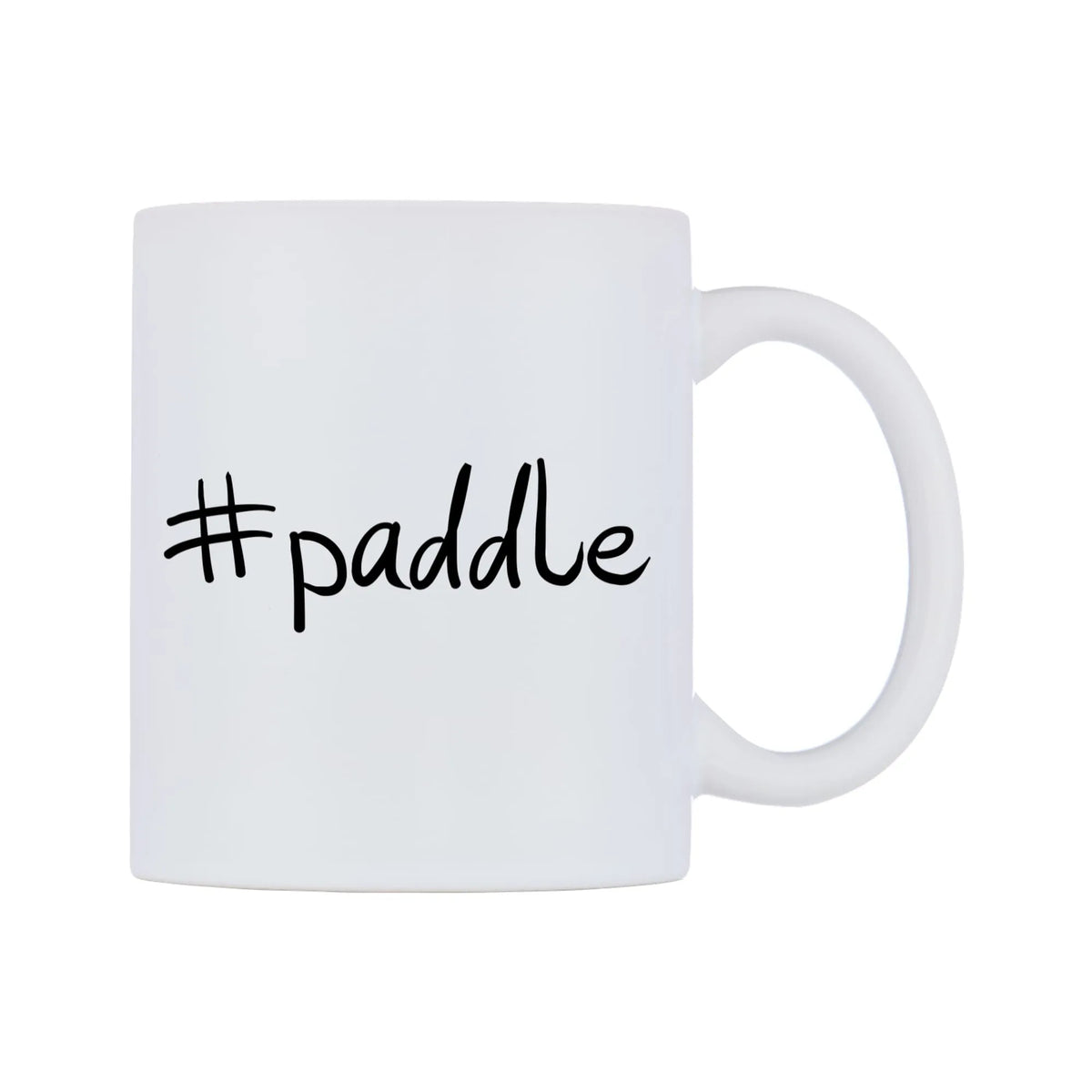 paddle Mug — mug, left side, on a white background