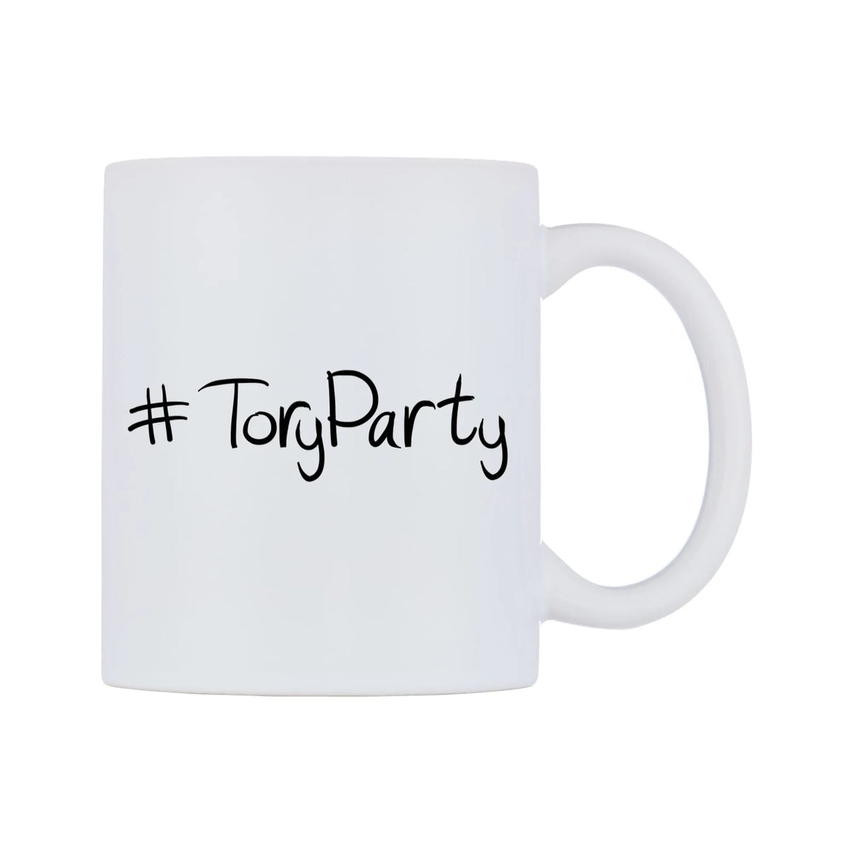ToryParty Mug — mug, left side, on a white background