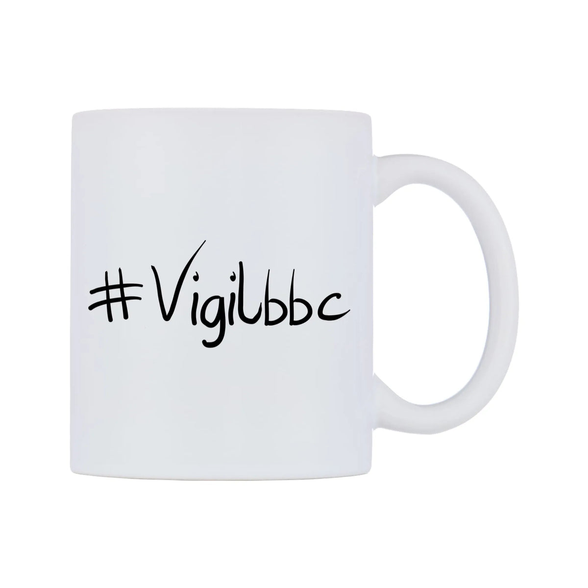 Vigilbbc Mug — mug, left side, on a white background
