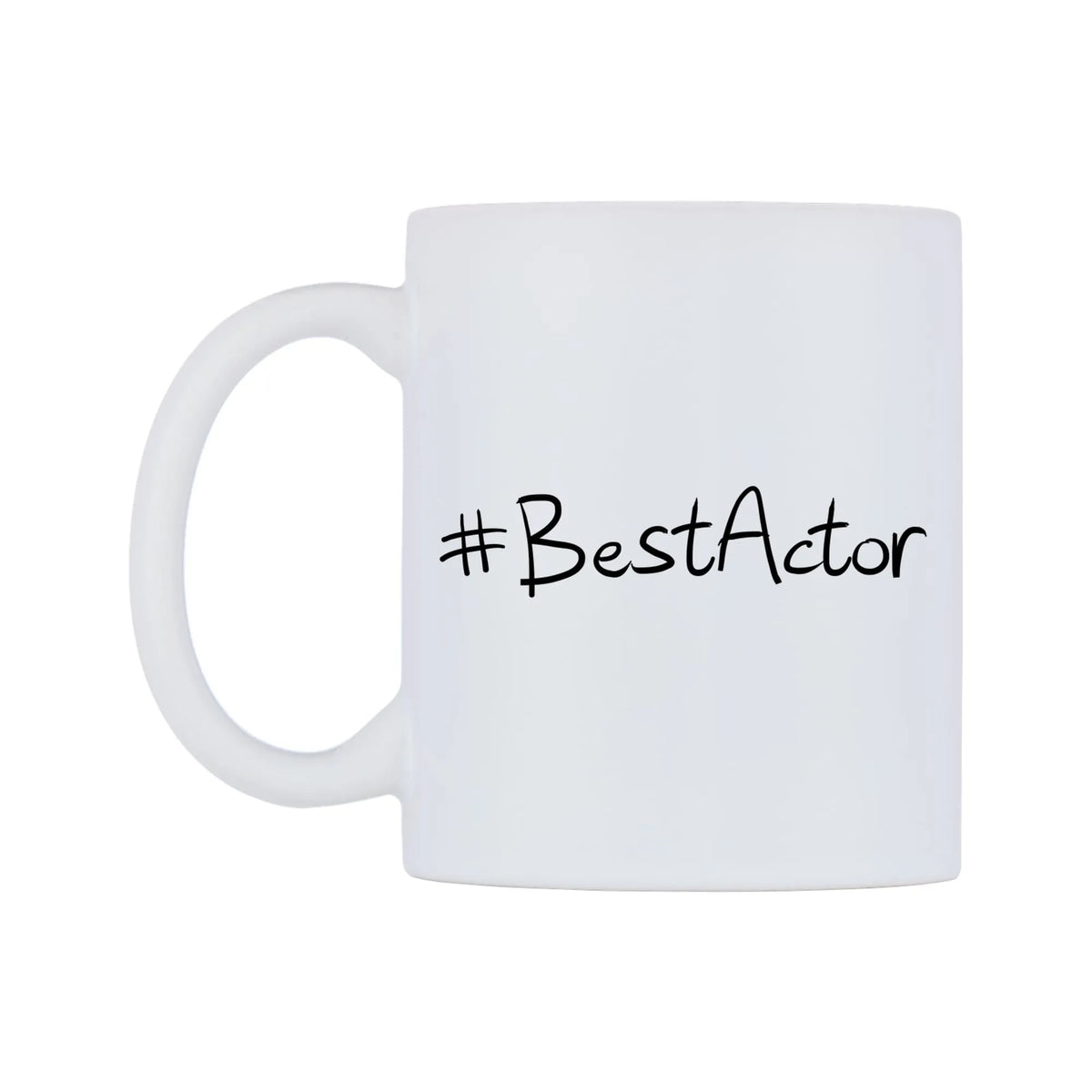 BestActor Mug — mug, right side, on a white background