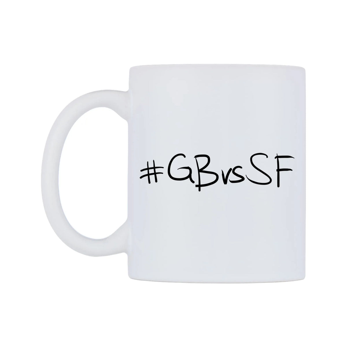 GBvsSF Mug — mug, right side, on a white background