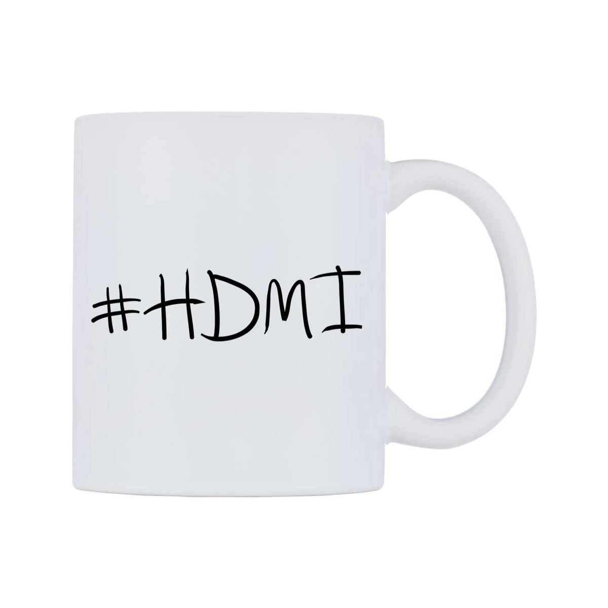 HDMI Mug — mug, left side, on a white background