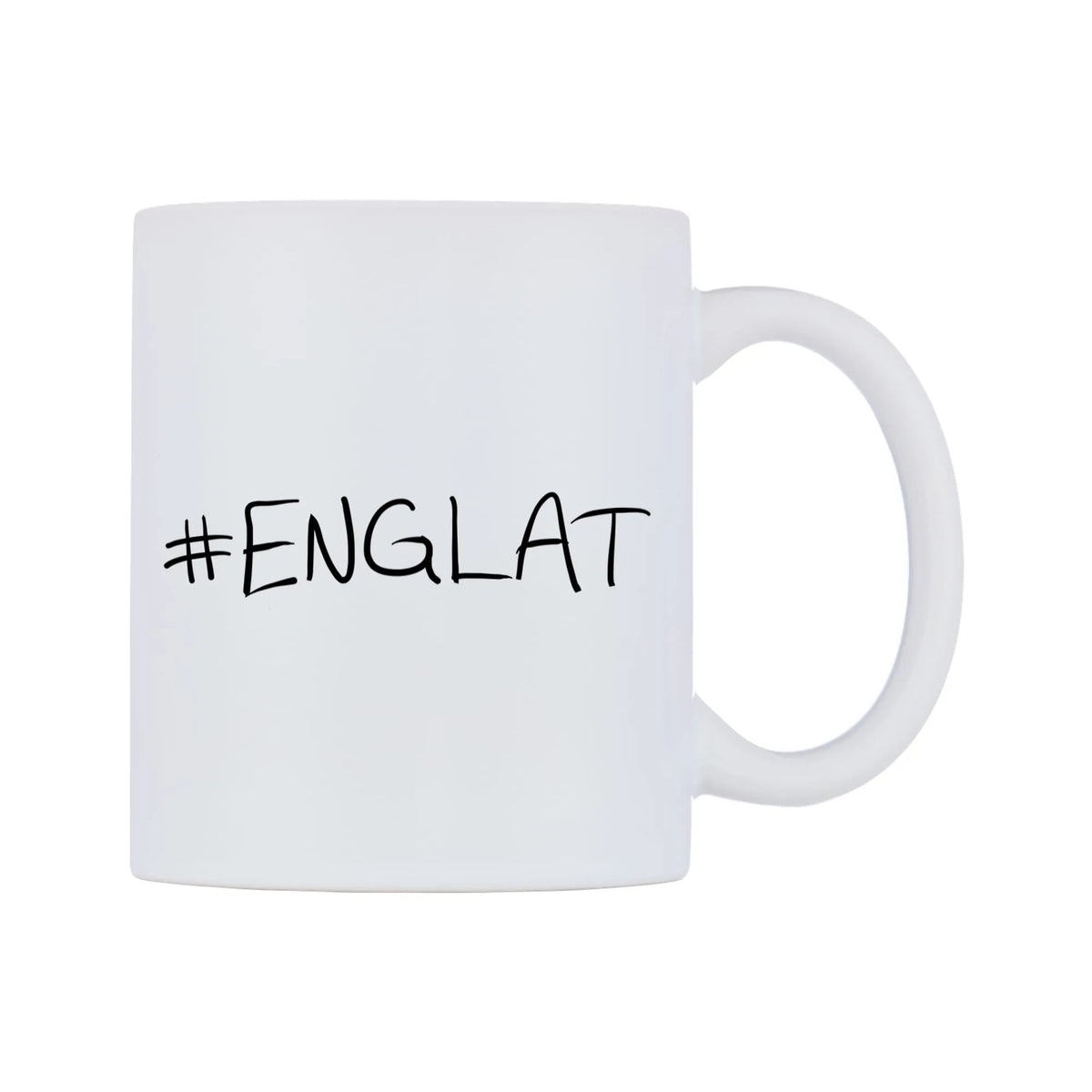 ENGLAT Mug — mug, left side, on a white background