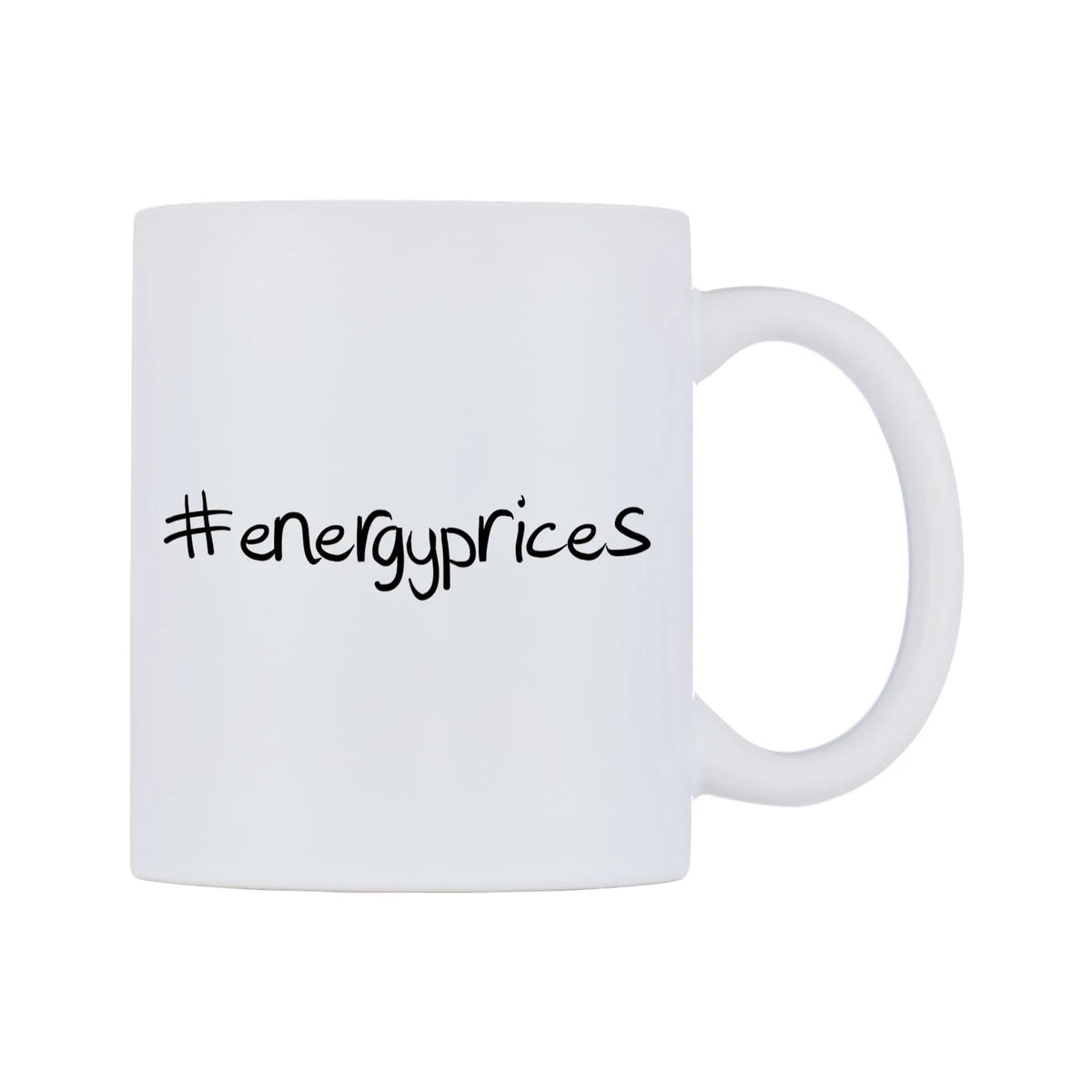 energyprices Mug — mug, left side, on a white background
