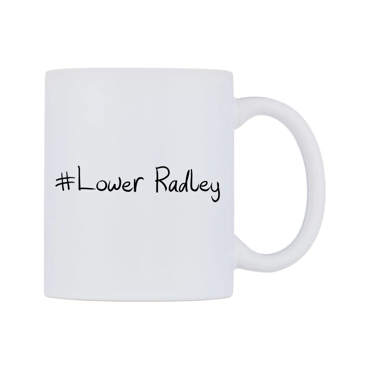 Lower Radley Mug — mug, left side, on a white background