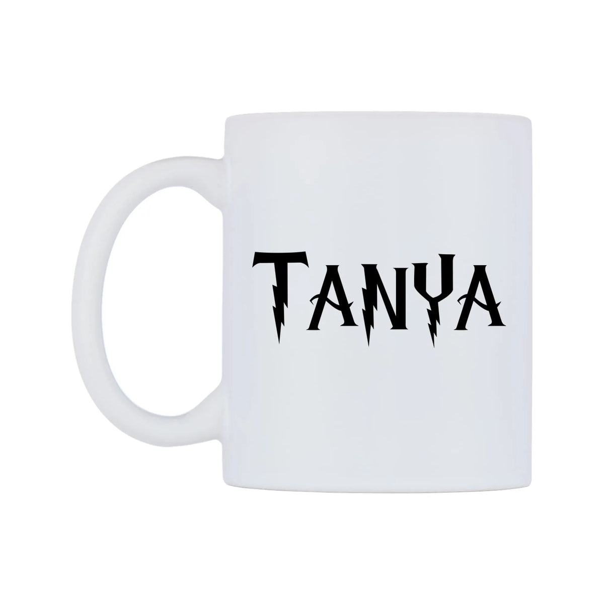 Tanya - Wizard Themed Mug — mug, right side, on a white background