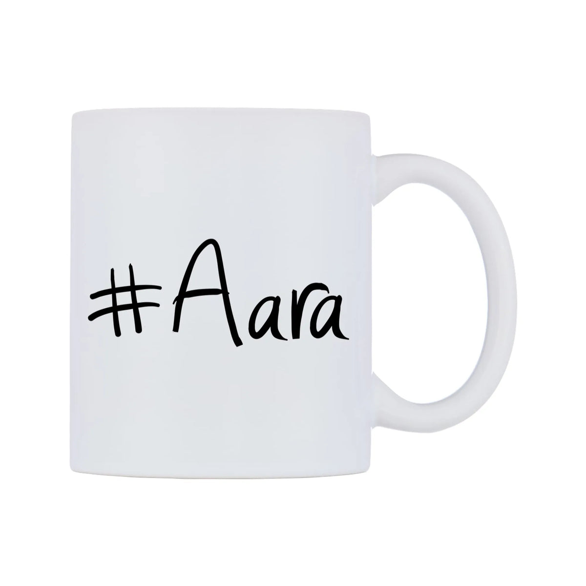 Aara Mug — mug, left side, on a white background