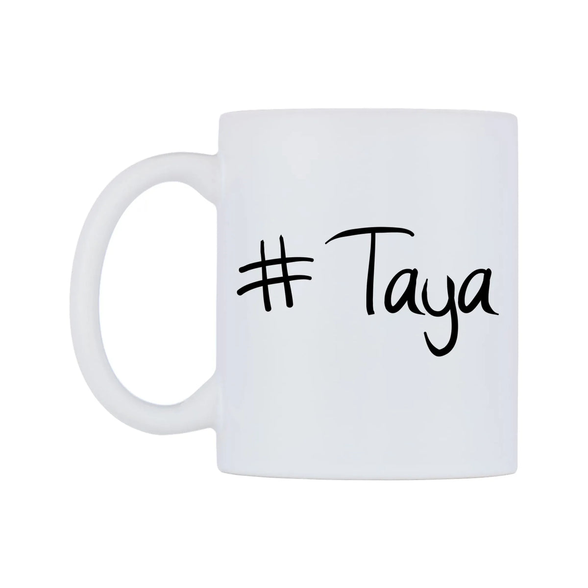 Taya Mug — mug, right side, on a white background