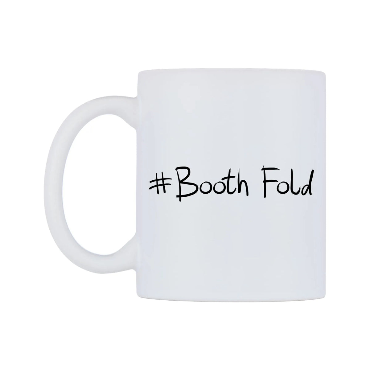 Booth Fold Mug — mug, right side, on a white background