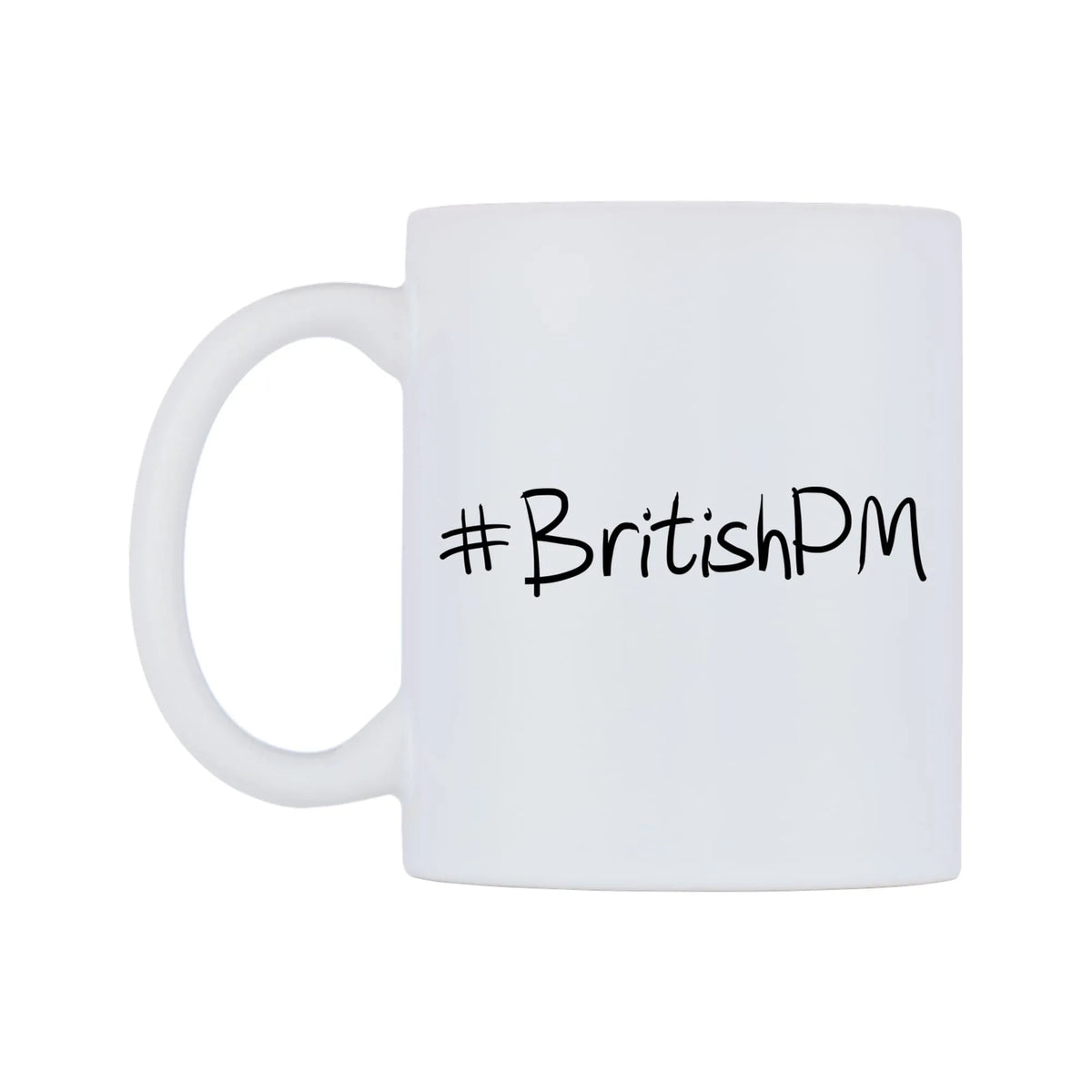 BritishPM Mug — mug, right side, on a white background