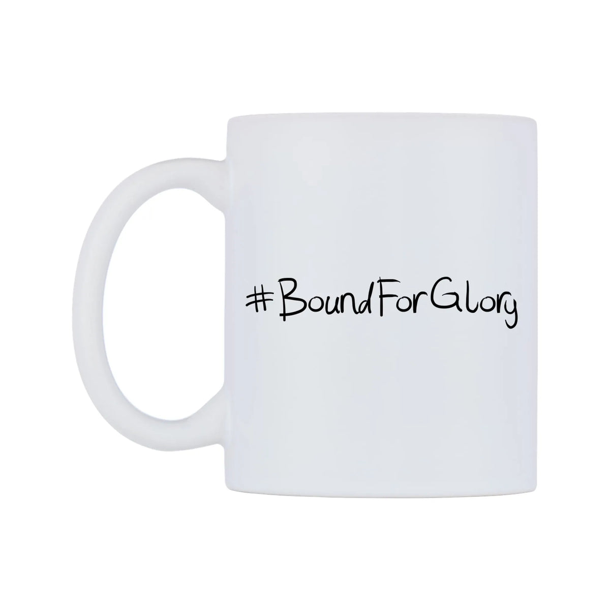 BoundForGlory Mug — mug, right side, on a white background