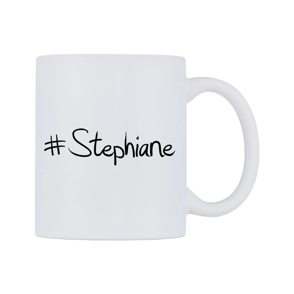 Stephiane Mug — mug, left side, on a white background