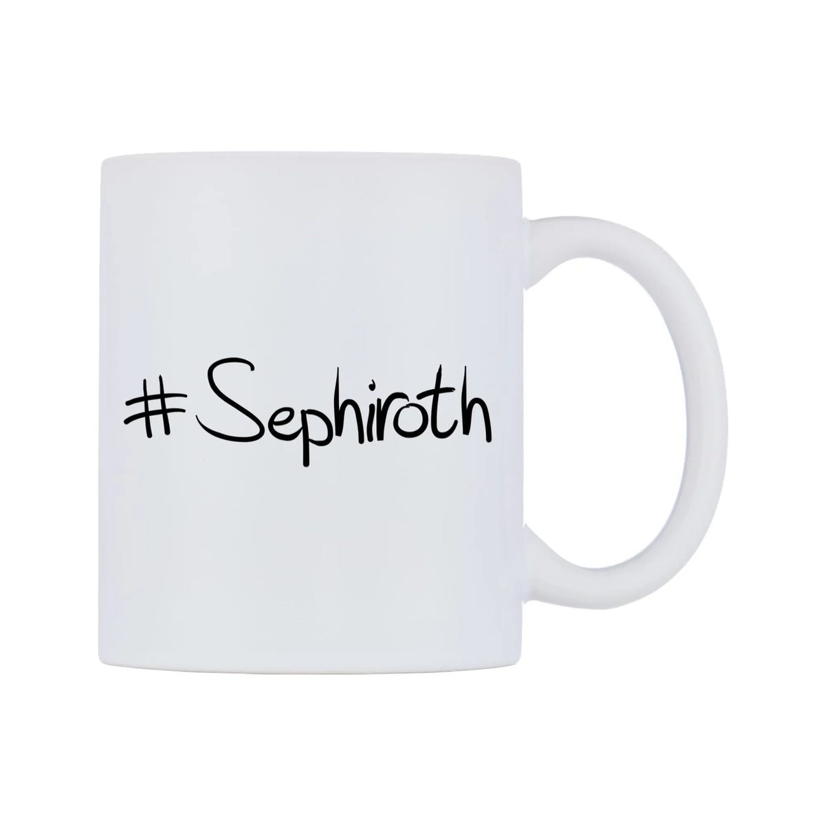 Sephiroth Mug — mug, left side, on a white background